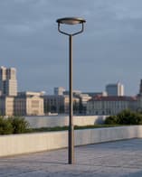 Парковый фонарь Loktar LOK040-GR400A-BK28L3